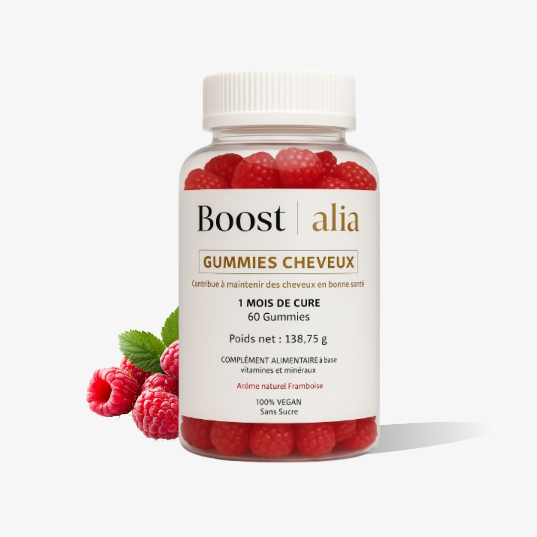 Boostalia – Gummies cheveux pousse & force